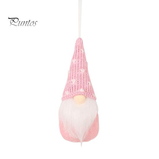 Рождественские подвесные украшения в виде гномов, плюшевые украшения в виде гномов, статуэтка безликого гнома ручной работы для украшения стены, дерева, камина, окна