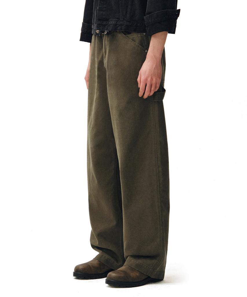 DECET Painter Wide Pants Dcpt070Olive