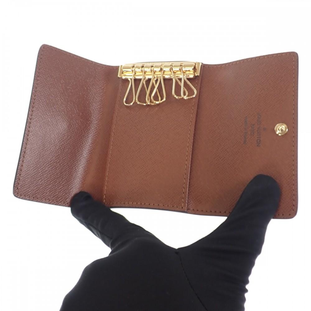 LOUIS VUITTON  M62630 Monogram Key holder  Brown/Armagnac Women