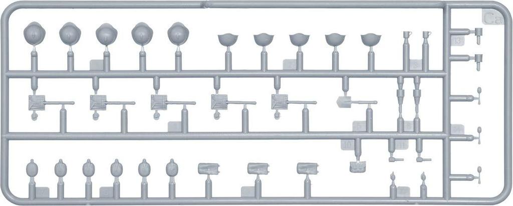 Miniart Scale Soviet Artillery Corps with Ammunition Infantry and Plastic Model Kit MA35231 1/35 (5 Figures) Box, Rifle, Equipment,
