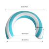 Летние надувные круги для бассейна, плавательные палки-макароны, умный изогнутый дизайн, игрушка для водных развлечений для садовых бассейнов, домашних бассейнов, уличных бассейнов