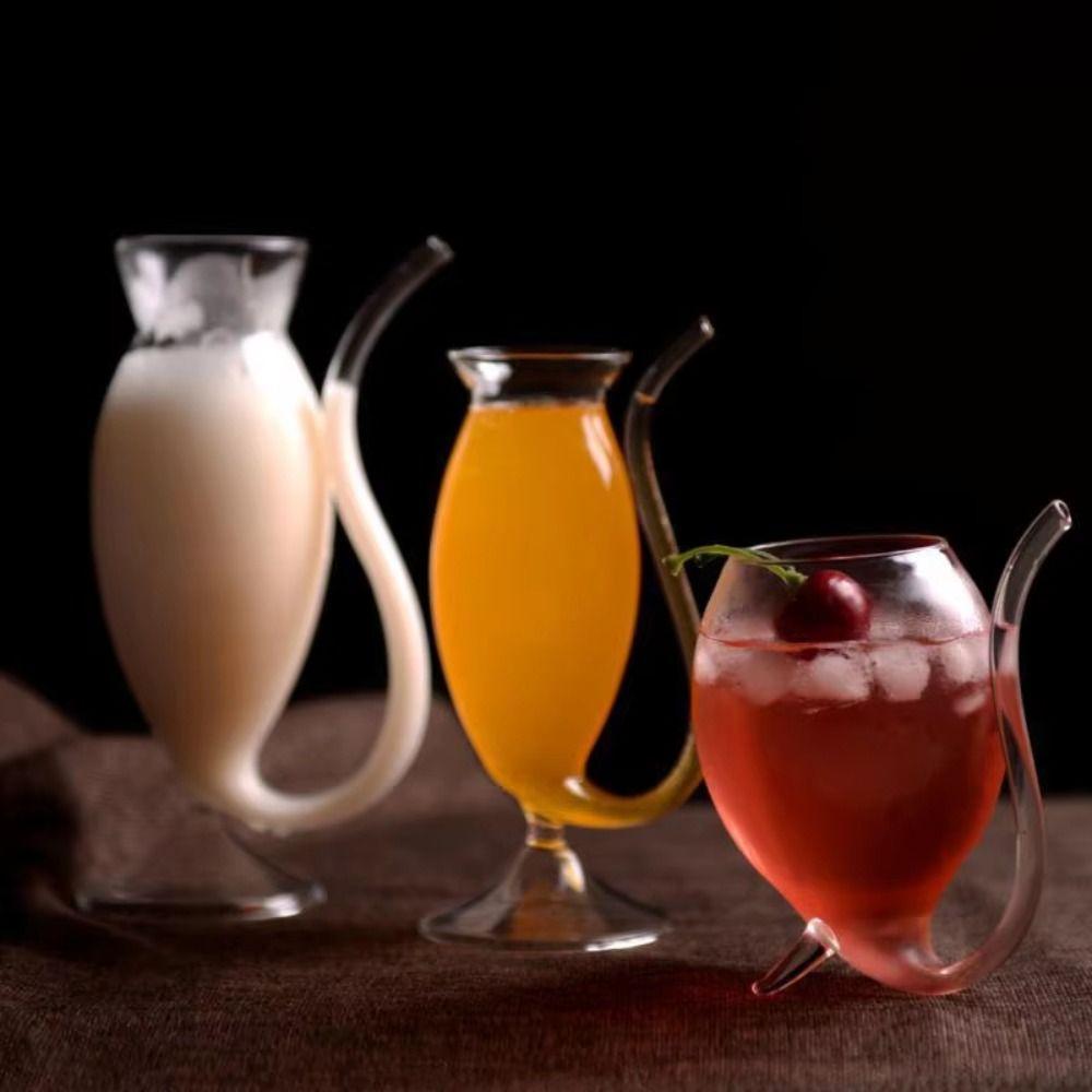 Drink Cup Cocktail Glass Transparent Champagne Cup Party Supplies Wine Glasses Bar