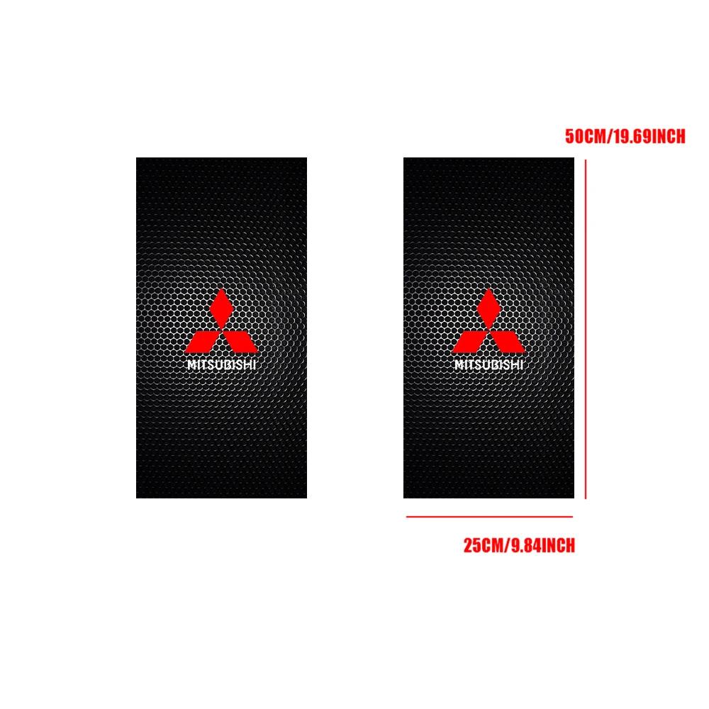 Наклейка на центральную стойку автомобиля для всех моделей Mitsubishi Outlander Lancer ASX Декоративная наклейка на стойку B Аксессуары для отделки дверей