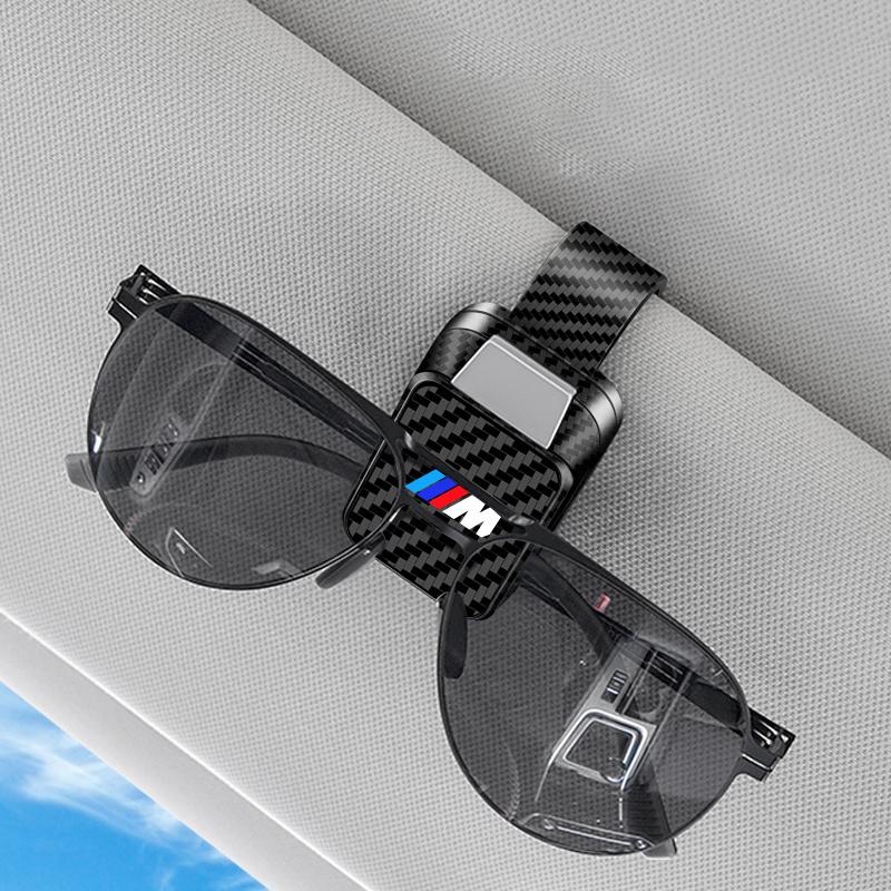 Car Eyeglass Glasses Organize Storage Sunglasses Clip Holder For BMW M X1 X3 X5 E30 E90 M3 F30 F20 F10 E46 E60 Auto Accessories nlvc53