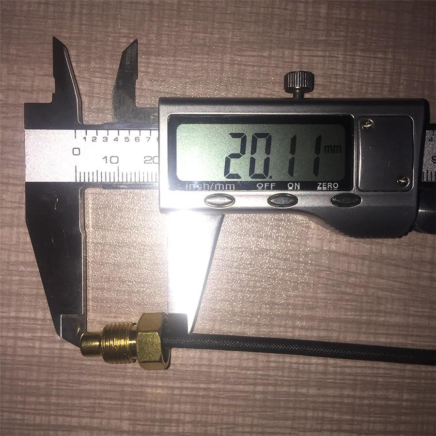 Motorcycle Digital Thermometer Instrument Humidity Hygrometer Water Temp Temperature Gauge Meter Sensor Connector Pyrometer