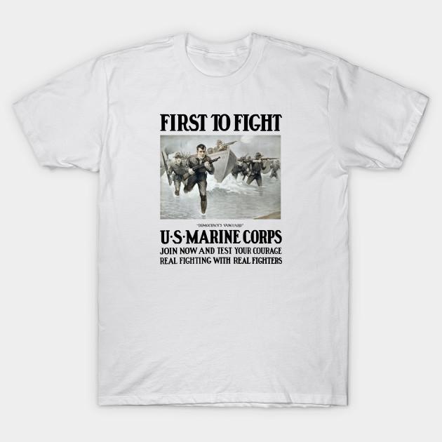 Футболка женская First To Fight Us Marine Corps Harajuku Print Kawaii футболка летняя женская футболка с коротким рукавом топ футболка