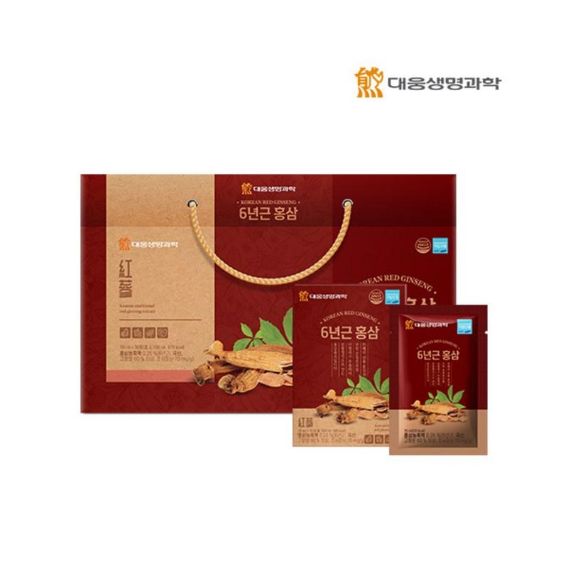 6-летний красный женьшень 70 мл, 30 пакетов, 5 наборов, 2,1 л, 5 штук