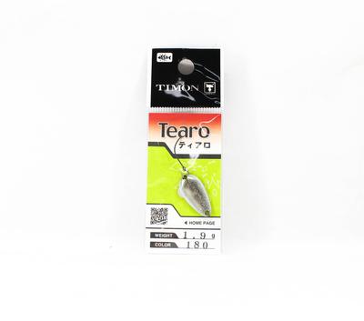 Jackall Блесна колеблющаяся Timon Tearo Trout Spoon 1.9 грамма 180 Язь Серебристо-белый УФ (7581)