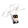 1 Set Induction Aircraft Suspended Rrechargeable Double Fan Smart Sensory Mini Airplane Toy