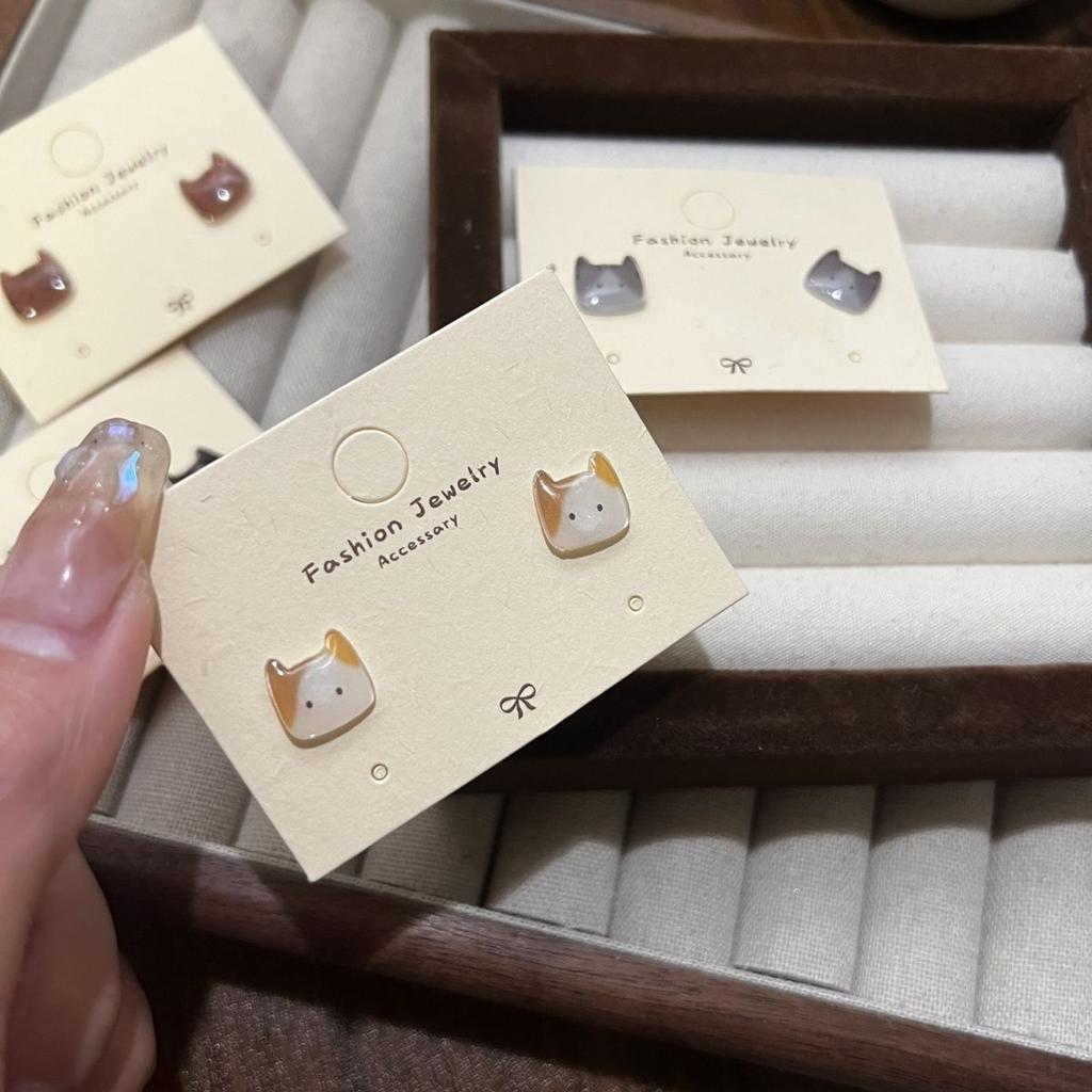 Набор из 6 шт. Милые серьги-подвески в стиле Харадзюку, синие медузы, звезды, морская тематика для женщин и девочек, уникальный эстетичный шарм, аксессуары