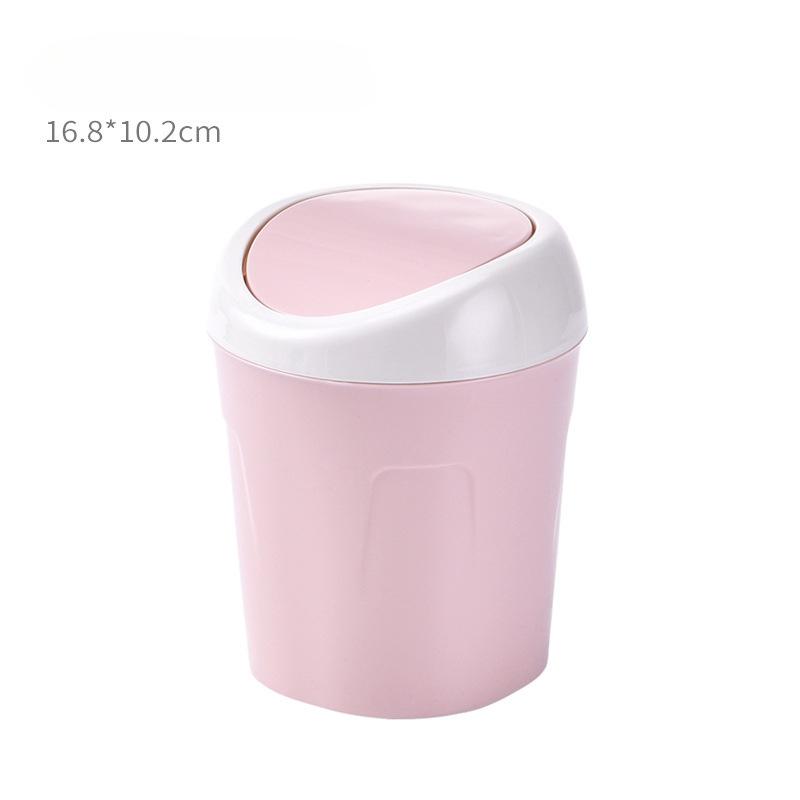 Милое маленькое мини настольное мусорное ведро, обеденный стол, письменный стол, офисный стол, дом, гостиная, журнальный столик с крышкой