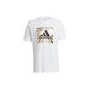Alphabet Logo Print Casual Breathable Short Sleeve T-Shirt Men Tops White GL2392