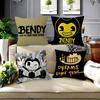 Игра B-Bendy And The Ink M-Machine Наволочка Полиэстер Подушки для Дивана Декоративные Подушки-Пледы Домашний Декор Наволочка