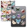 50 Retro Realistic Butterfly Moth Aesthetic Creative Graffiti Sticker Mobile Phone Case Handbook Material Self-adhesive Waterproof