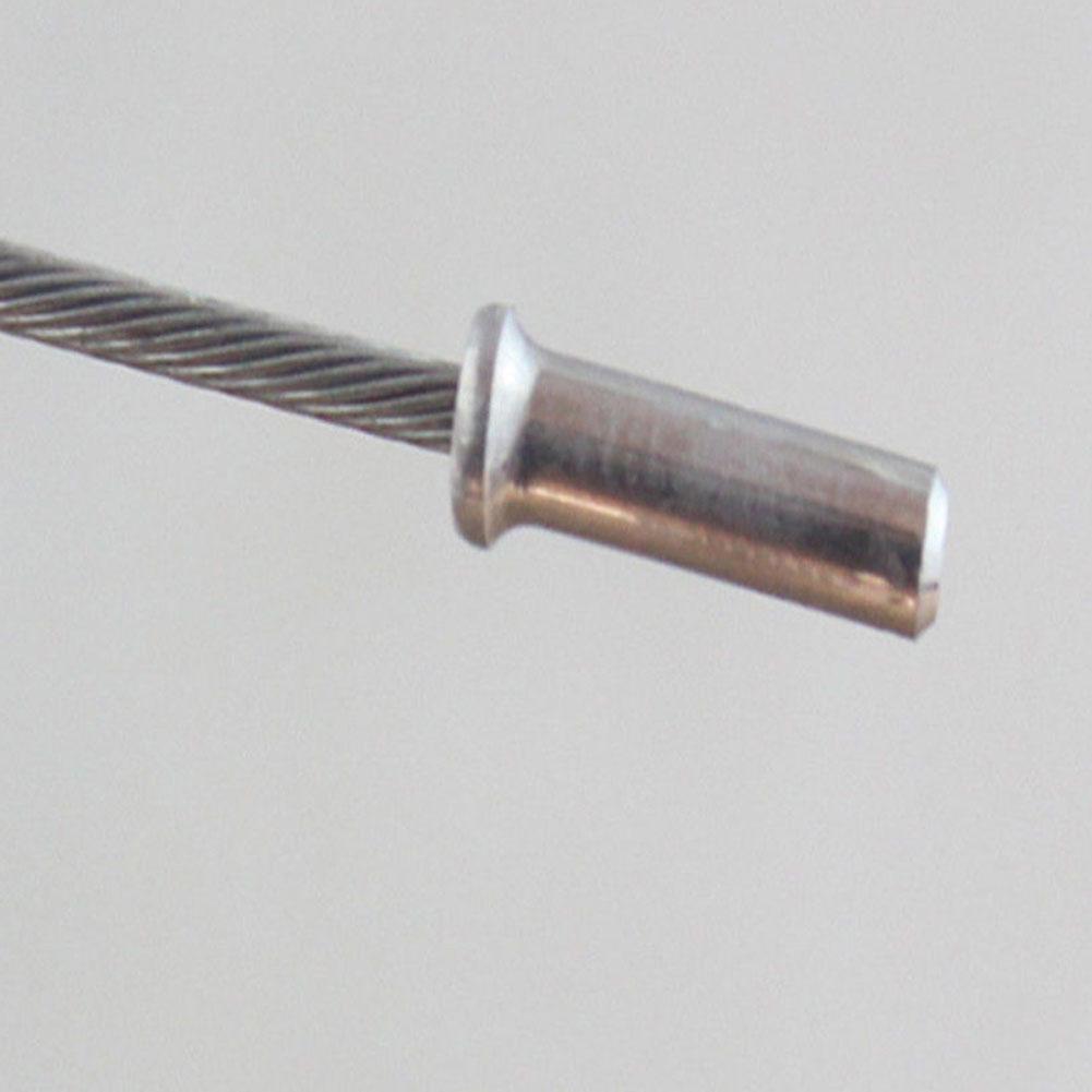 100 шт. мини-переключатель велосипеда, тормозная шестерня, внутренние наконечники троса, торцевые заглушки, обжимные наконечники