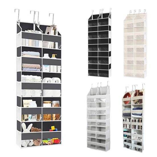 Наддверный органайзер, 5-уровневая подвесная сумка для хранения за дверью, 10 отделений, наддверный органайзер для общежития, маленькой квартиры
