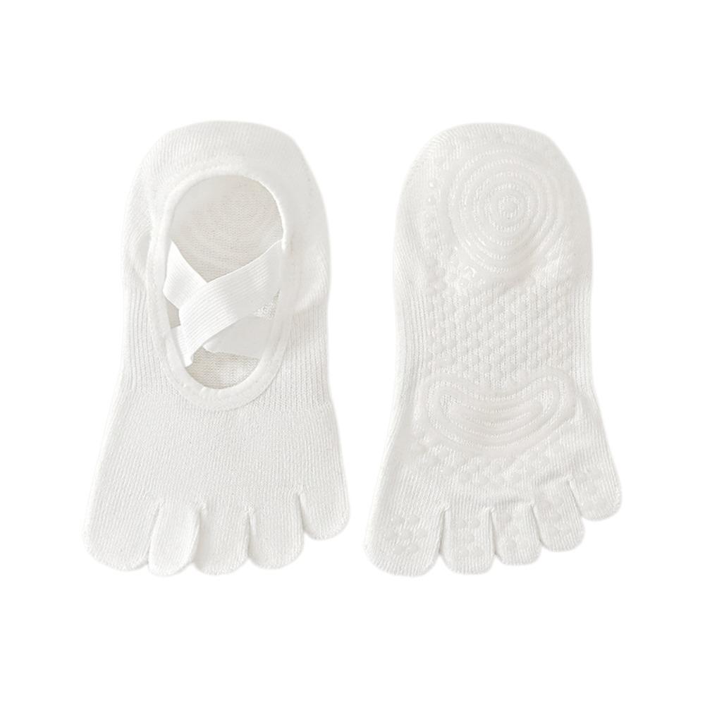 Anti-slip Five-toe Boat Socks Five Finger Floor Toe Socks Women's Sports Yoga Socks Four Seasons