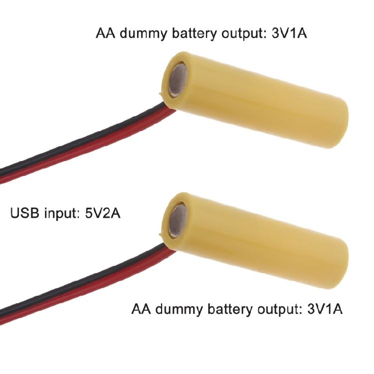 2 в 1 USB-источник питания 3 В, заменители батареек LR6, переключатели для светодиодной подсветки