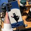 Cute Cat Funny Wine Art Cases Phone Case for Samsung Galaxy S26 Ultra S25 Edge S24 S23 FE S21 Plus S20 S22 S10 Cover TPU Capa Sh