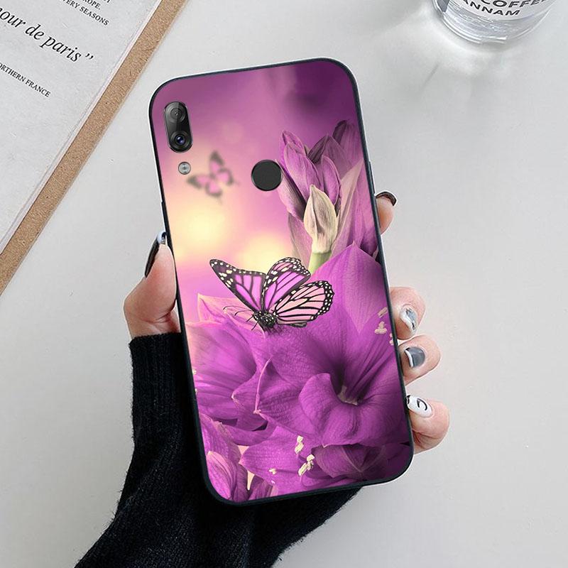 For Lenovo K5 Pro Case Flower Painted Silicone Cases For Lenovo S5 K520 / K5 Play / K5Pro L38041 Phone TPU Cover Fundas K5Play