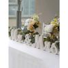 3pcs/Set White Wooden Mr & Mrs Sign Decoration For Wedding Party, Wedding Reception Table And Home/Hotel Decoration