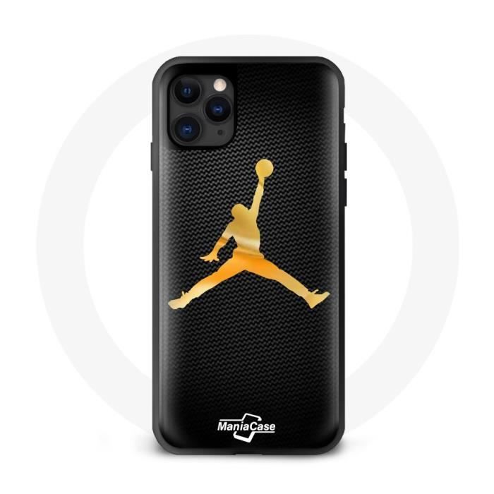Coque Iphone 13 pro max Nike NBA Jaune