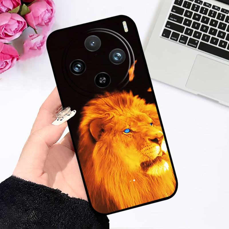 Чехол для Vivo X200 Pro mini 5G V2419A V2405DA Силиконовый ТПУ Чехол для Телефона Для VIVO X 200 Fundas X200Pro Милый Астронавт Сумки для Телефона