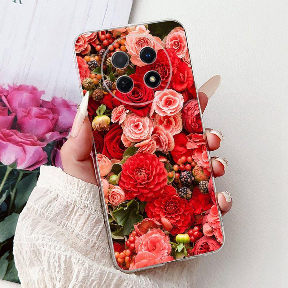 Cute Painting Phone Case For Huawei Nova Y91 Y90 Soft Silicone TPU Back Cover For Huawei NovaY90 NovaY91 Cases Bumpers