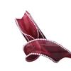 5 Yards Wrapping Ribbon DIY Mesh Gauze 4cm Fish Tail Yarn Solid Color Silk Pearl Edge Flower Bouquet Packaging