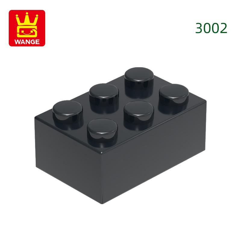 Нетоксичный 55 шт./лот 3002 2x3 Толстые Строительные Блоки Moc Аксессуары Совместимые С Кирпичами Детские Игрушки Подарочная Коробка