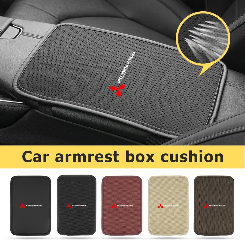 For Mitsubishi Car Armrest Box Pad Central Armrest Box Cover Elbow Protection Pad Accessories Lancer ASX Pajero Mirage Attrage WM1
