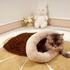Comfortable Cat Sleeping Bag Soft Warm Closed Pet House New Tunnel Cat Nest  for Puppy Kitten