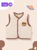 Теплый стеганый жилет без рукавов Jingqi для новорожденных - Мальчиков и девочек, Сезон Весна и Осень