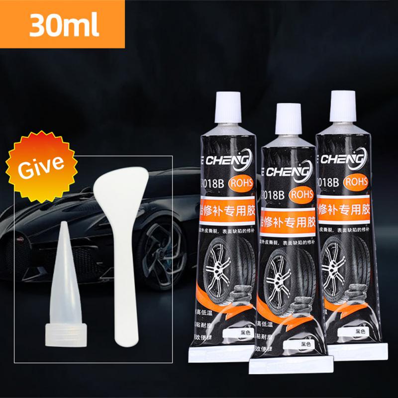 30/50 мл водостойкая высокотемпературная жидкость для ремонта шин, черный прочный резиновый клей, клей, инструменты для ремонта автомобилей