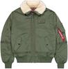 Зимняя куртка Alpha Industries Military Jacket B15-3 TT (198122) шалфей зеленый