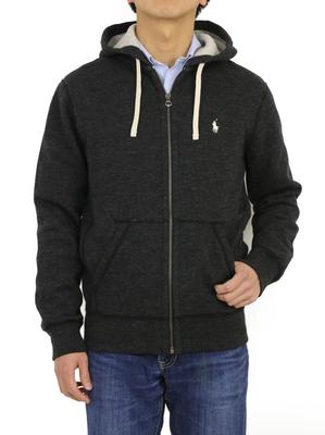 Polo Ralph Lauren Размер 0102635 Мужская толстовка на молнии, Маленький, Черный/Белый, [Б/у]