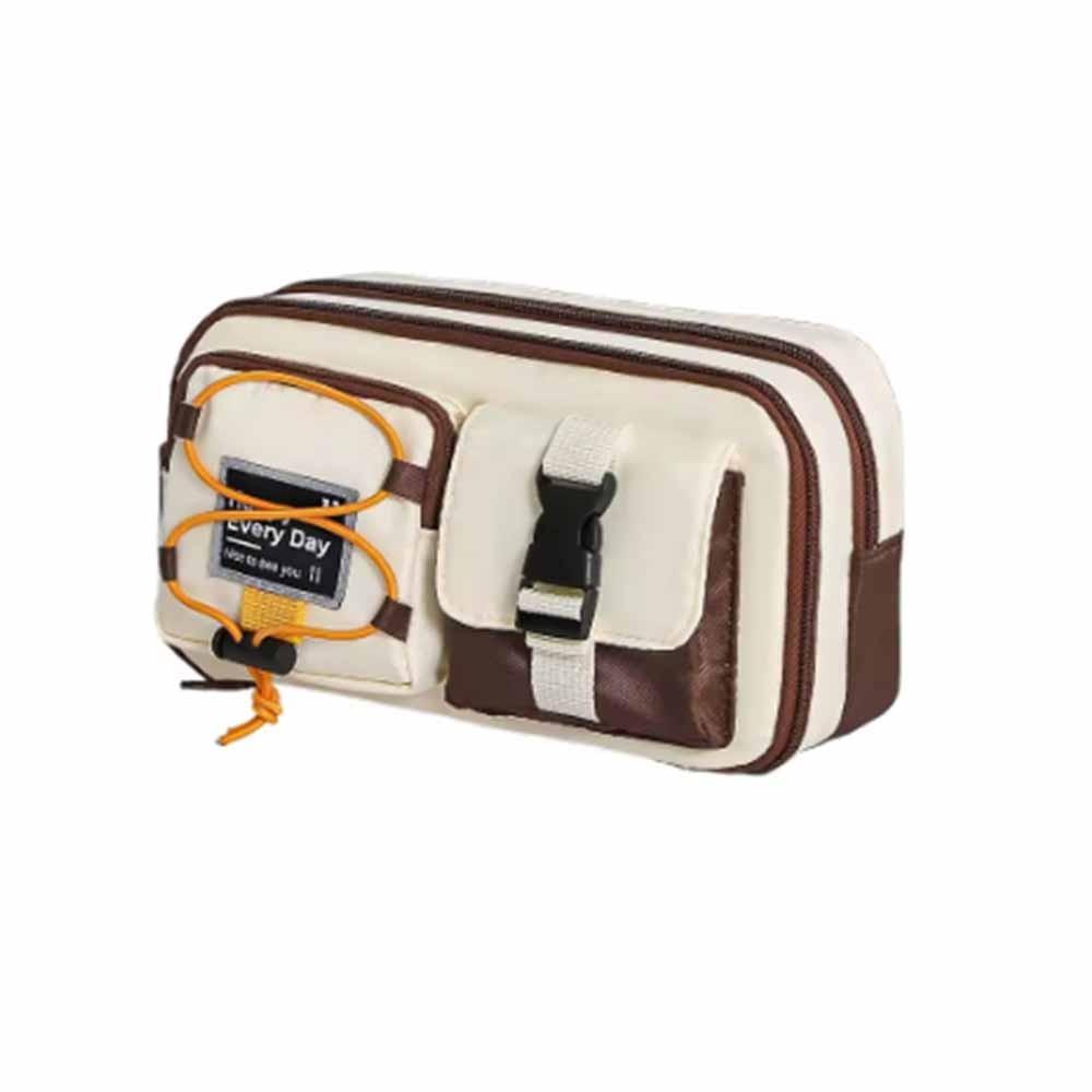 Dirt-resistant Pencil Pouch Large Capacity Pen Bag Student Stationery Bag Junior High School