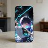 Чехол для телефона S-Scaramouche Genshin Impact Силиконовый черный Мягкий Для IPhone 17,16,15,14,13,12,11,SE,Plus Pro Max