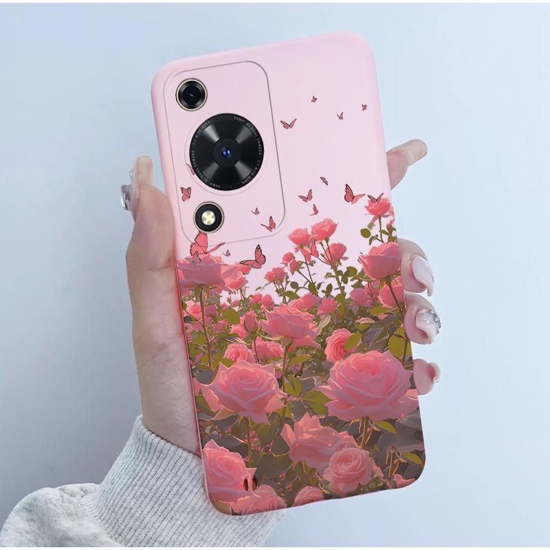 Чехол для телефона Huawei Nova Y72 Чехлы 6,75" Милый Чехол-Панда Астронавт Для Huawei Enjoy 70 NovaY72 MGA-LX3 Мягкий Силиконовый Корпус