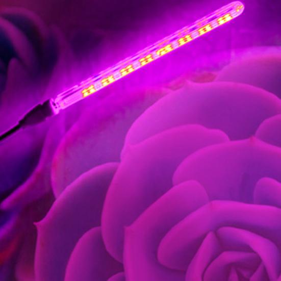 Регулируемый многоцелевой пластиковый внутренний светодиодный светильник для растений, регулируемый для выращивания растений в теплицах