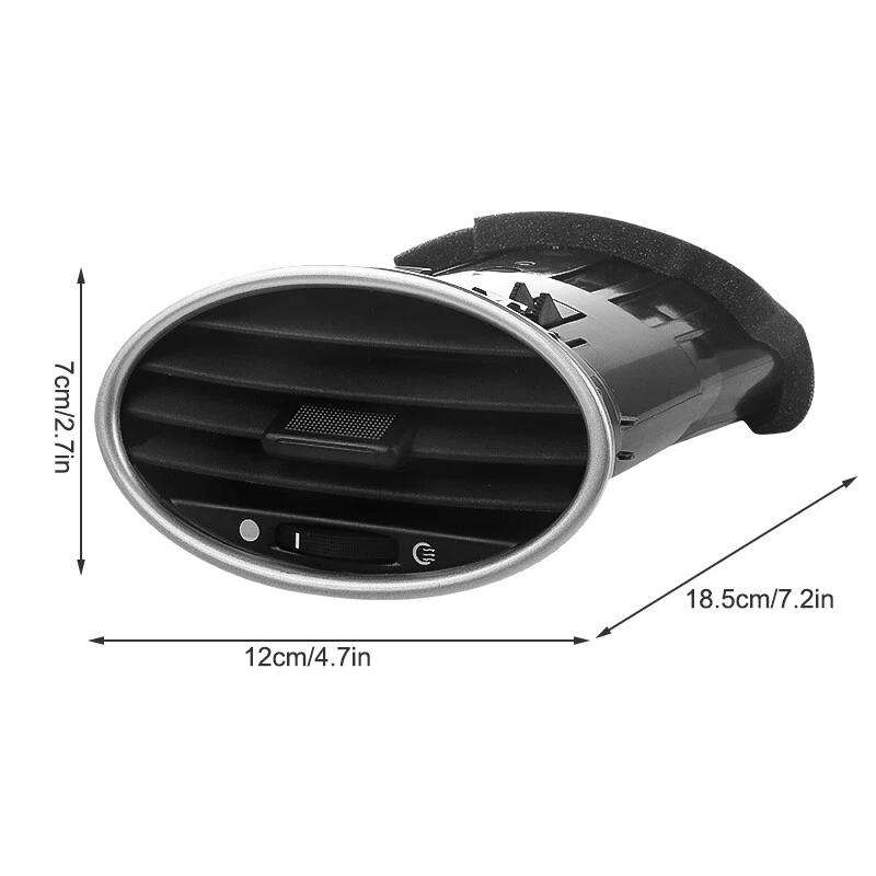 Center Dashboard Air Vent Outlet for Ford Focus MK2 2005-2013 Car Front Dash Center Air Conditioning Vent Grille Outlet Assembly