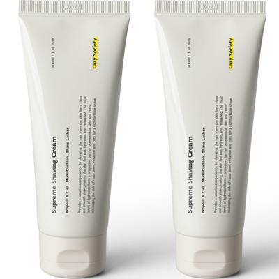 Lazy Society Supreme Крем для бритья, 2 шт., 100 мл