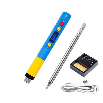 Паяльник T65-BC2 Smart Solder Pro – Мобильный с ЖК-дисплеем | 65 Вт | 500°C | USB-C | Керамический нагревательный элемент | Автоматический спящий режим