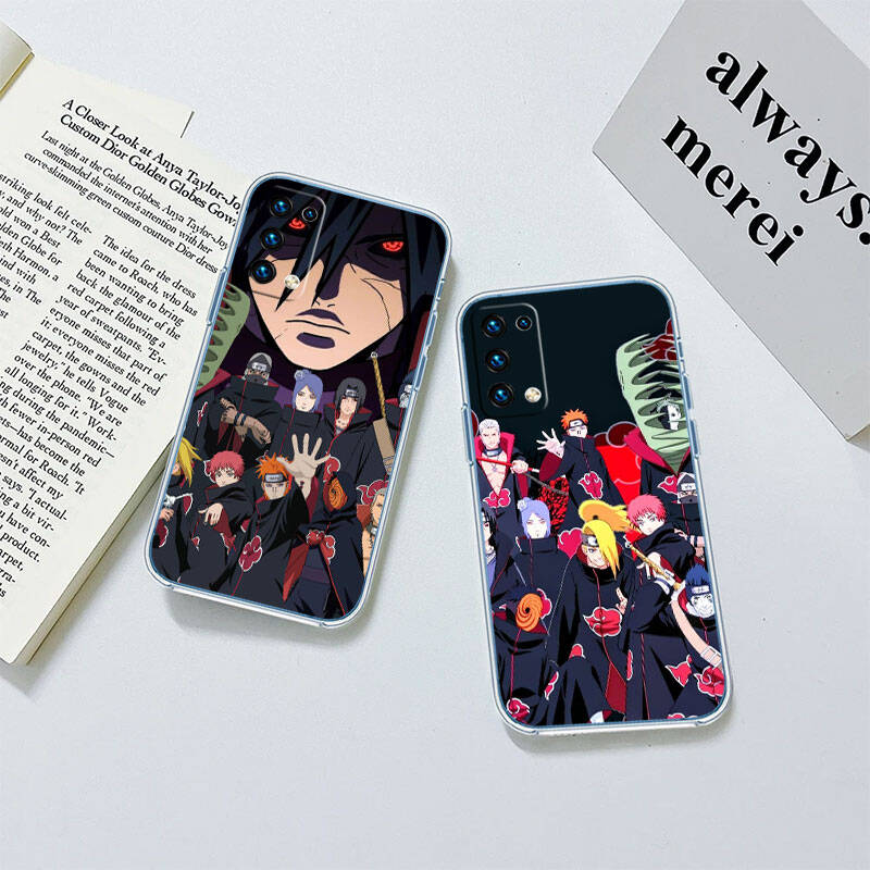 MH96 Чехол Naruto Akatsuki для Motorola E7 G6 G7 G8 G9 Plus Power Play G10 G20 G04 E30 E40 E22 E20 E13 E15 G22 G23 G05 G75 G35 G55