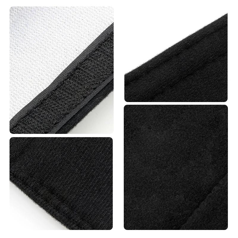 2pcs Auto cotton Seat Belt Cover Case For Peugeot 206 307 308 3008 207 208 407 508 2008 5008 107 106 Accessories qa3