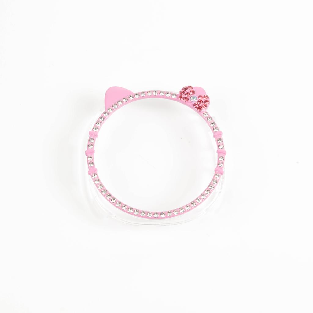 Чехол для Samsung Galaxy Watch 8 40 мм 44 мм Милый КОТЕНОК КИТТИ Алмазный Защитный Чехол Аксессуары для женщины Samsung watch8