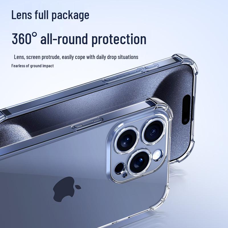 Противоударный силиконовый чехол для iPhone 13-16 Pro Max и XS Max