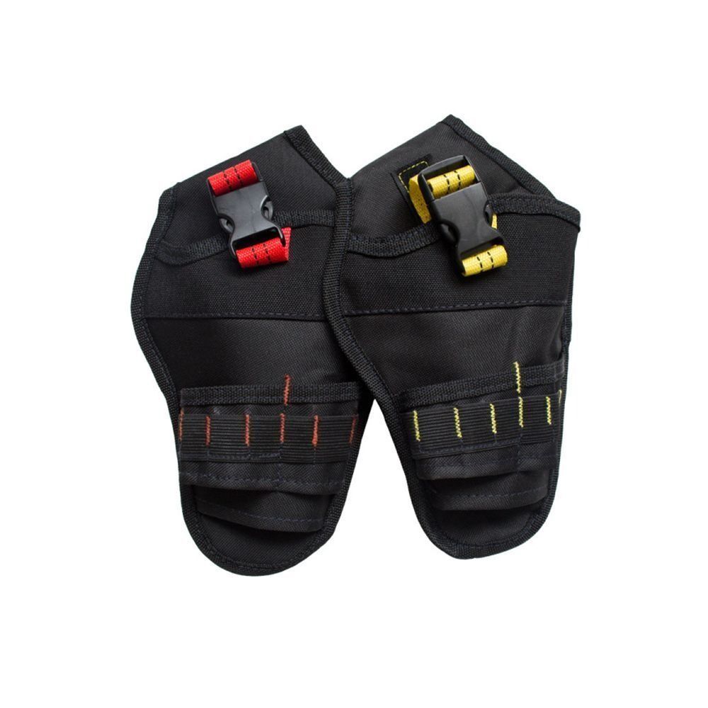 Многокарманный набор электроинструментов, лоскутный цвет, кобура для электроинструмента, сверхпрочная кобура для дрели