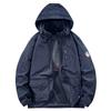 Men's Jacket Spring and Autumn Leisure Joker Outdoor Windproof Hooded Tooling Mountaineering Clothes
