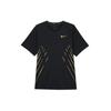 Dri-Fit Удобная Модная Универсальная Футболка с Коротким Рукавом Мужские Топы Черная HJ3535010